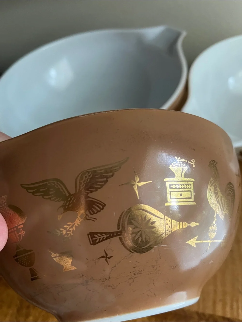 Better hurry! Vintage Pyrex-Style Mixing Bowls Set. I’m moving soon!